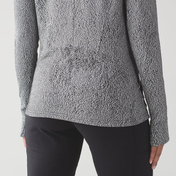 Lululemon Ready To Rulu Turtleneck In Running Luon Spray Jacquard Size 4 - Picture 3 of 8